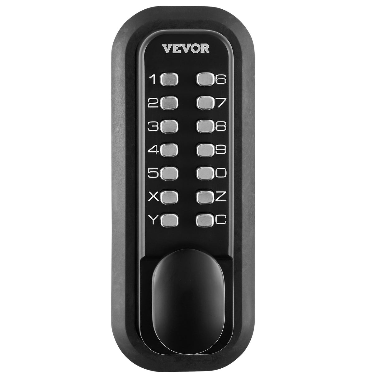 VEVOR Mechanical Keyless Entry Door Lock, 14 Digit Keypad, Water-proof Zinc Alloy, Outdoor Gate Door