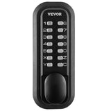 VEVOR Mechanical Keyless Entry Door Lock, 14 Digit Keypad, Water-proof Zinc Alloy, Outdoor Gate Door Locks Set with Surface-mounted Latch, Keypad and Knob, Easy to Install, for Garden, Garage, Yard - Extra Image