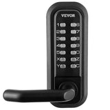 VEVOR Mechanical Keyless Entry Door Lock, 14 Digit Keypad, Water-proof Zinc Alloy, Double-sided Embedded Outdoor Gate Door Locks Set with Keypad and Handle, Easy to Install, for Garden, Garage, Yard - Extra Image