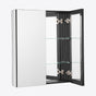Medicine Cabinet, 26 x 30 inch, Medicine Cabinet for Bathroom with Mirror,  Aluminum Frame Bathroom Wall Cabinet, 2-layer Adjustable Shelves, Recessed & Wall-mounted Installation