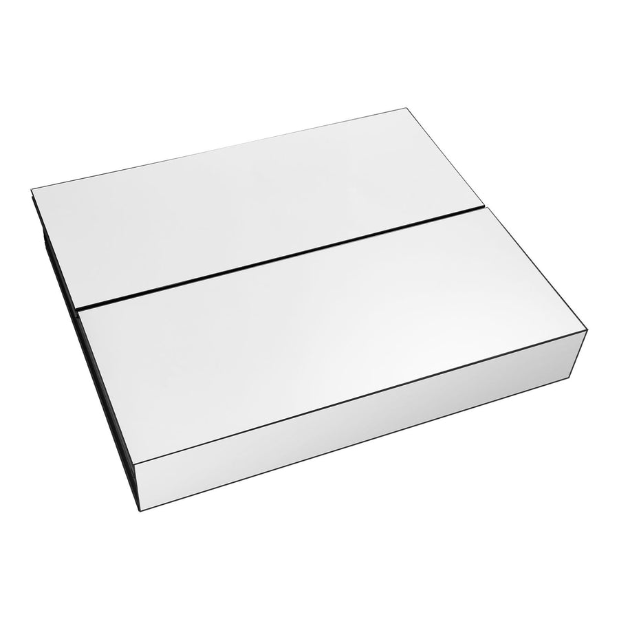 Medicine Cabinet, 26 x 30 inch, Medicine Cabinet for Bathroom with Mirror,  Aluminum Frame Bathroom Wall Cabinet, 2-layer Adjustable Shelves, Recessed & Wall-mounted Installation
