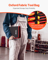 VEVOR Insulated Screwdriver Set?12-Piece Insulated Tool Set?for Electricians - 45-Degree Angle