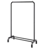 VEVOR Clothes Rack, Heavy Duty Clothing Garment Rack with Hanging Rod and Bottom Storage Area, Clothing Rack for Bedroom Guest Room