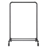 Clothes Rack, Heavy Duty Clothing Garment Rack with Hanging Rod and Bottom Storage Area, Clothing Rack for Bedroom Guest Room