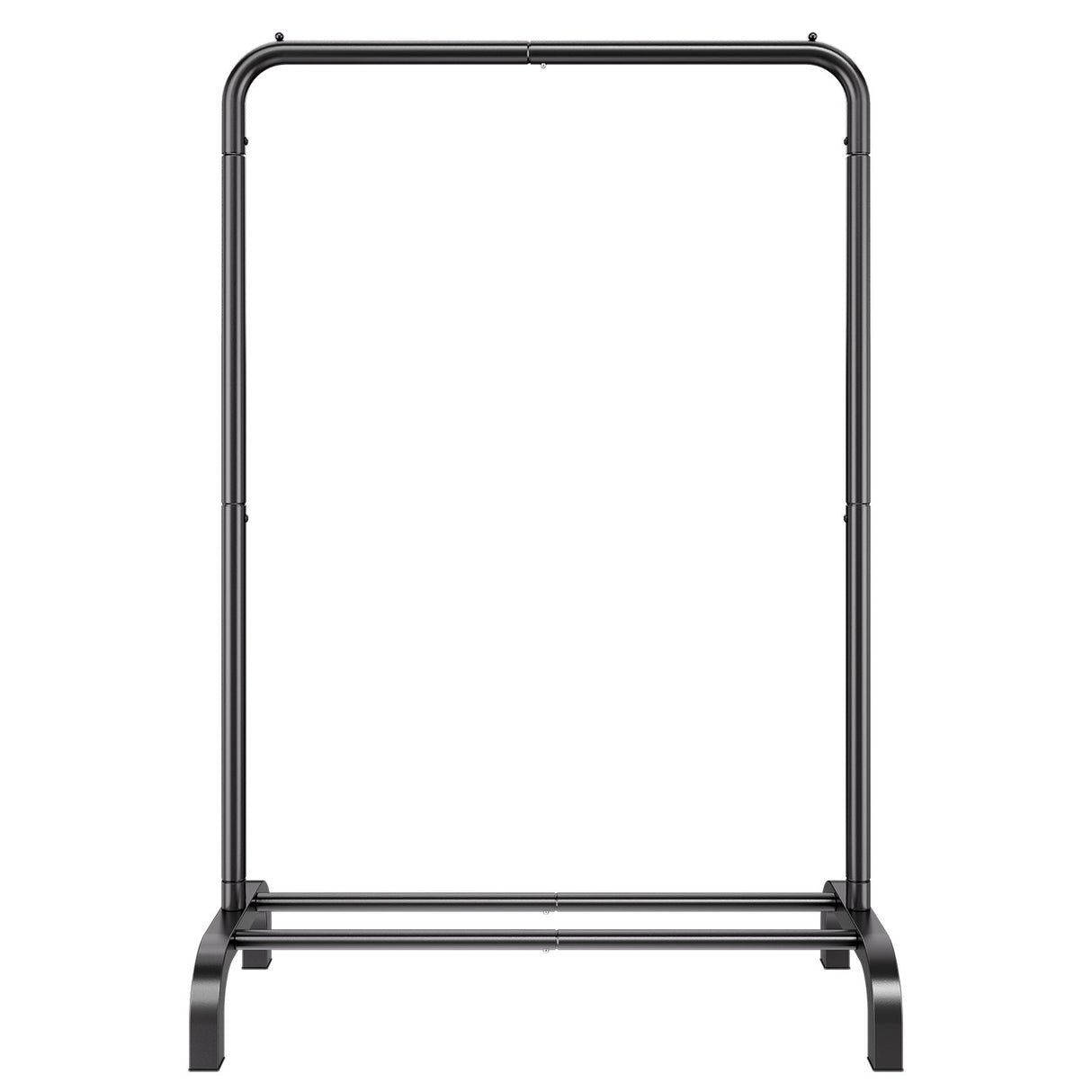 VEVOR Clothes Rack, Heavy Duty Clothing Garment Rack with Hanging Rod and Bottom Storage Area, Clothing Rack for Bedroom Guest Room