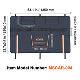 VEVOR 53-inch Tailgate Pad 5-Bike Pickup Truck Bed Tailgate Pad Protector Cover