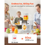 Snowflake Ice Machine, 40KG/24H Snowflake Ice Maker, Ice-Shaver Machine with Stainless Steel Blade, Electric, image 4