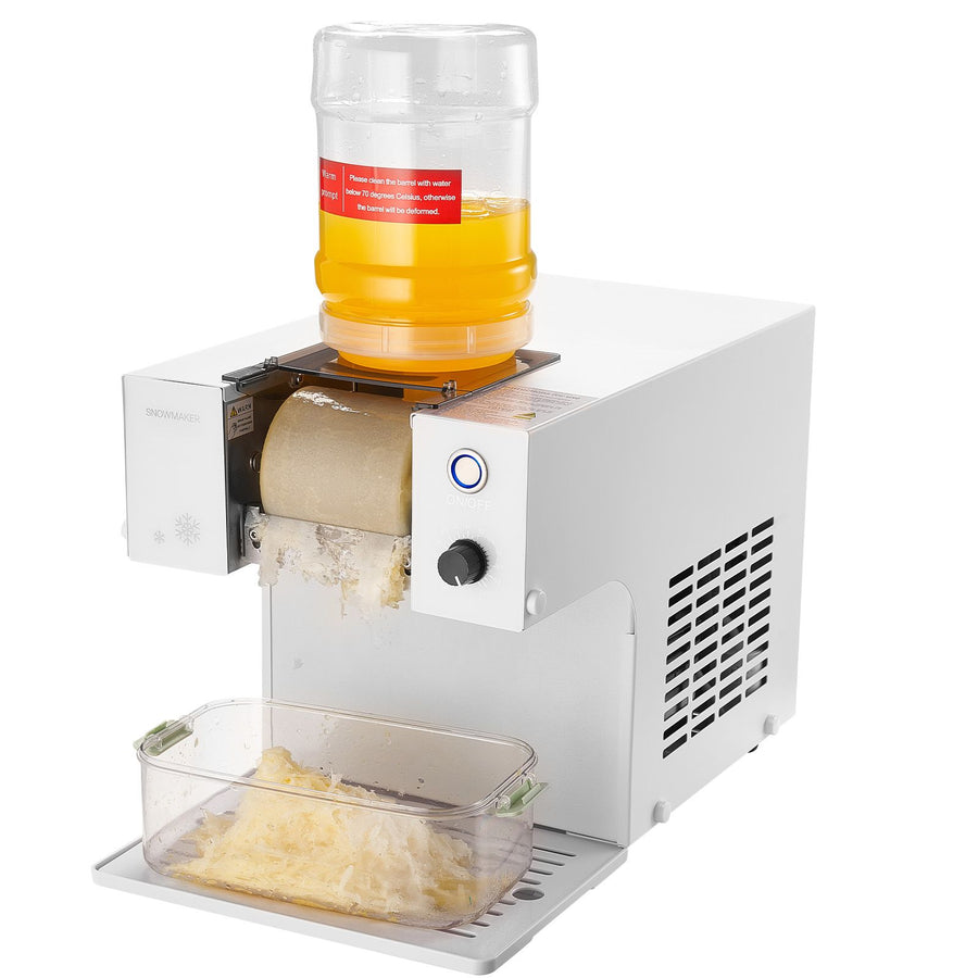 Snowflake Ice Machine, 40KG/24H Snowflake Ice Maker, Ice-Shaver Machine with Stainless Steel Blade, Electric, image 12