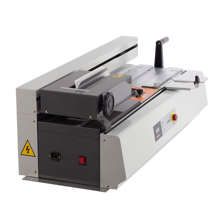 Thermal Binding Machine, 400 Sheets Capacity Hot Glue Binding Machine, Thermal Book Binder 40mm Binding Thickness A3(Short Edge)/A4/A5 Document