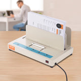 VEVOR Thermal Binding Machine, 500 Sheets Capacity Book Binding Machine, Thermal Book Binder 50mm Binding Thickness A3(Short Edge)/A4/A5 Document, with Infrared Optical Detection - Low Angle