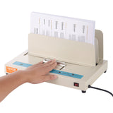 VEVOR Thermal Binding Machine, 500 Sheets Capacity Book Binding Machine, Thermal Book Binder 50mm Binding Thickness A3(Short Edge)/A4/A5 Document, with Infrared Optical Detection - Extra Image