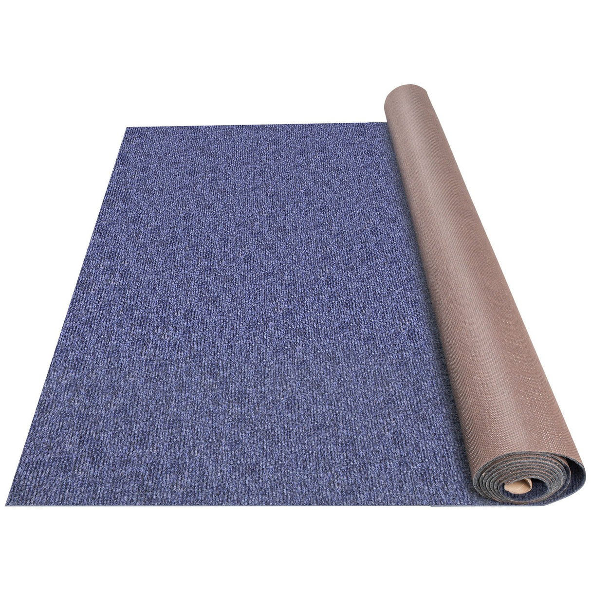 VEVOR Deep Blue Marine Carpet 6 ft x 49.2 ft Marine Carpeting Marine Grade Carpet for Boats with Waterproof Back Outdoor Rug for Patio Porch Deck