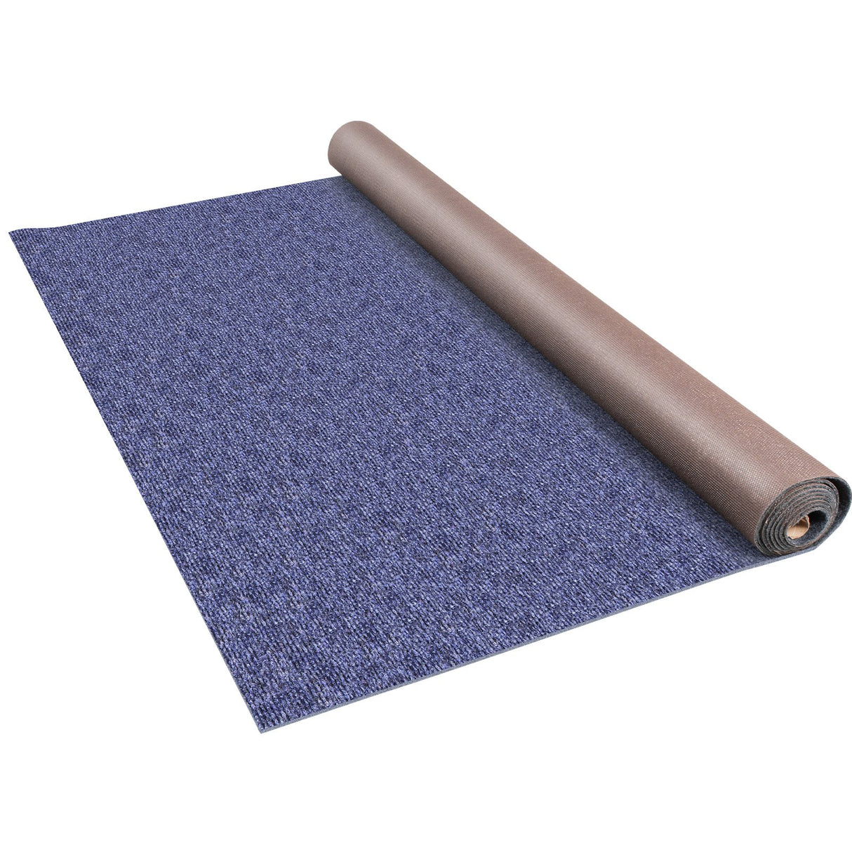 VEVOR Indoor Outdoor Rug Carpet Blue 6x18ft Area Rugs Runner for Patio Deck, 1.8*5.5m