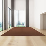 VEVOR Marine Carpet, 6 x 13 ft Boat Carpeting, Deep Brown Marine Grade Boat Carpet, Indoor/Outdoor Marine Carpeting with Water-Proof TPR Backing, Water-Proof Carpet Roll for Home, Patio, Porch, Deck - Low Angle