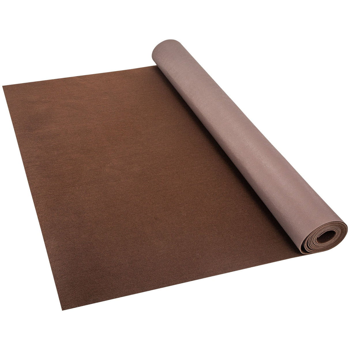 VEVOR Marine Carpet, 6 x 13 ft Boat Carpeting, Deep Brown Marine Grade Boat Carpet, Indoor/Outdoor Marine Carpeting with Water-Proof TPR Backing,