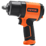 VEVOR 1/2-Inch Air Impact Wrench, High Torque Up to 1400 ft-lbs, Lightweight 4.6 lb Design Pneumatic Impact Gun with 11-PCS 1/2-Inch Drive?CR-V?Steel