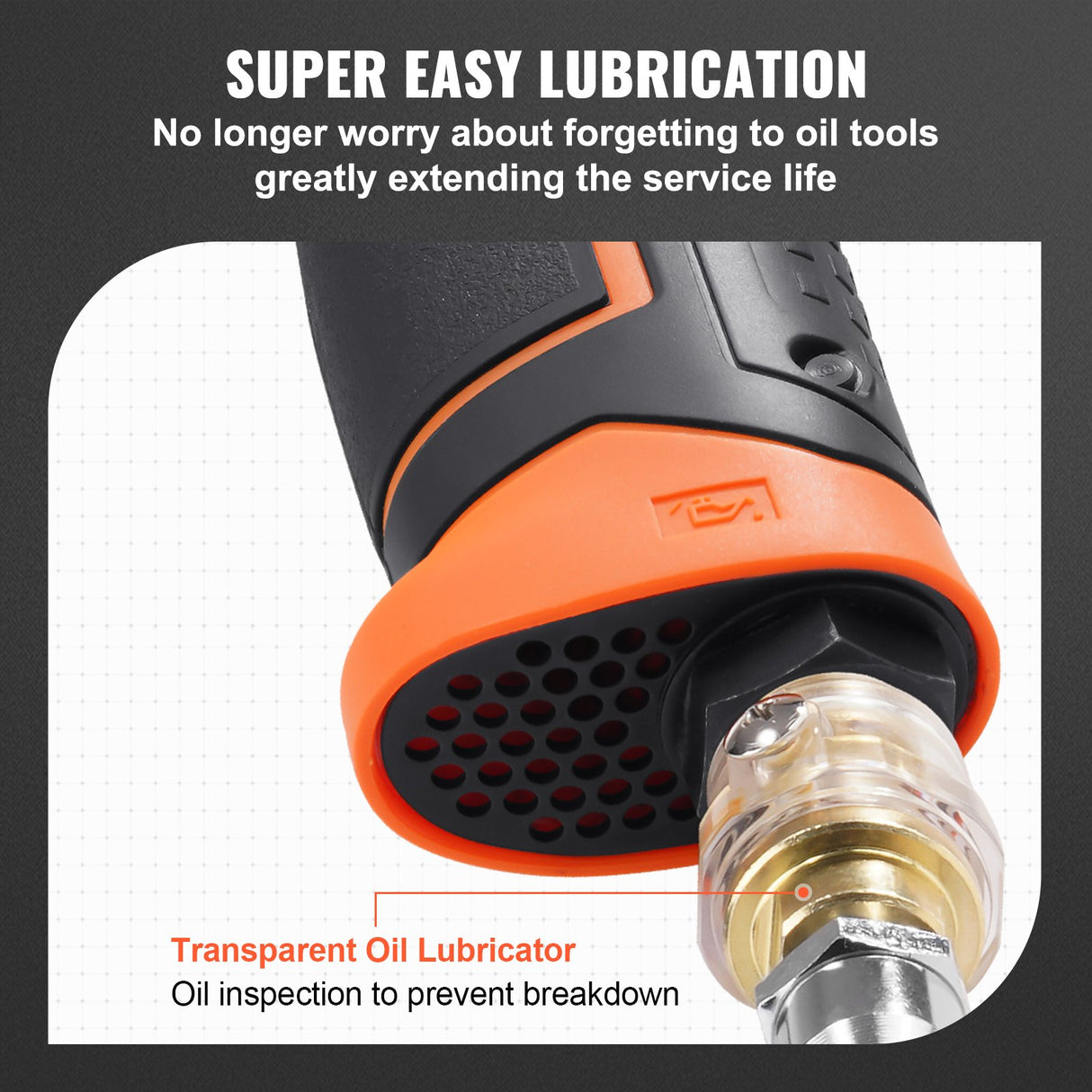 VEVOR 1/2-Inch Air Impact Wrench, High Torque Up to 1400 ft-lbs, Lightweight 4.6 lb Design Pneumatic Impact Gun with 11-PCS 1/2-Inch Drive?CR-V?Steel