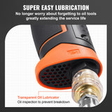 VEVOR 1/2-Inch Air Impact Wrench, High Torque Up to 1400 ft-lbs, Lightweight 4.6 lb Design Pneumatic Impact Gun with 11-PCS 1/2-Inch Drive?CR-V?Steel - Side View