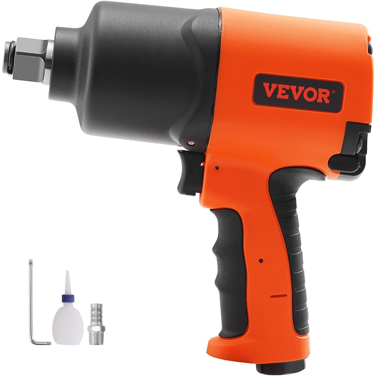 VEVOR Air Impact Wrench, 3/4-Inch Drive Air Impact Gun, Up to 1870ft-lbs Nut-busting Torque, Composite Pneumatic Impact Wrench for