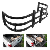 VEVOR Truck Bed Extender, Aluminum Retractable Tailgate Extender, 131cm-162.6cm Adjustable Length, Fits for Ridgeline, Tacoma, Gladiator, Colorado/