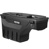 VEVOR Truck Bed Storage Box, Lockable Swing Case with Password Padlock, 6.6 Gal/25 L ABS Wheel Well Tool Box, Waterproof and Durable, Compatible with Ford F-150 2015-2021, Drivers Side - Extra Image