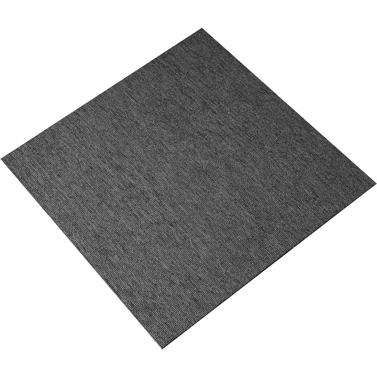 VEVOR Carpet Tiles Reusable, 20"x 20" Carpet Squares With Padding Attached, Soft Padded Carpet Tiles, Easy Install DIY for Bedroom Living Room Indoor