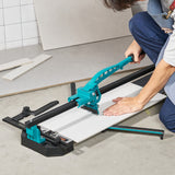 VEVOR Manual Tile Cutter, 1200mm, Porcelain Ceramic Tile Cutter with Tungsten Carbide Cutting Wheel, Infrared Positioning, Anti-Skid Feet, Durable