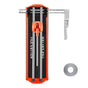 430mm Manual Tile Cutter for Wall & Polished Tiles,Double Rails for Precise Cutting, Tungsten Carbide Wheel,Non-Slip Handle,Anti-Displacement Pressure Rod,Precise Cuts for Pros & Beginners
