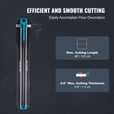 VEVOR Manual Tile Cutter, 1200mm, Porcelain Ceramic Tile Cutter with Tungsten Carbide Cutting Wheel, Infrared Positioning, Anti-Skid Feet, Double