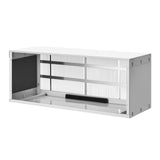 VEVOR Air Conditioner Wall Sleeve 42 in with Exterior Grille Wall AC Sleeve - Low Angle