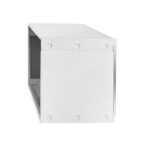VEVOR Air Conditioner Wall Sleeve 42 in with Exterior Grille Wall AC Sleeve