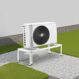VEVOR Mini Split Ground Stand Adjustable Anti Vibration for 9000-24000 BTU - Low Angle