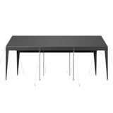 Carport Car Canopy 10 x 20 FT Heavy Duty Portable Car Shelter Tent Grey