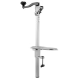 Commercial Can Opener, Heavy-Duty Manual Tabletop Cans Opener for Cans Up to 300 mm Height, Height-Adjustable Can Openers Fixed with Screws & Table Clamp, for Restaurant, Hotel, and Food Store