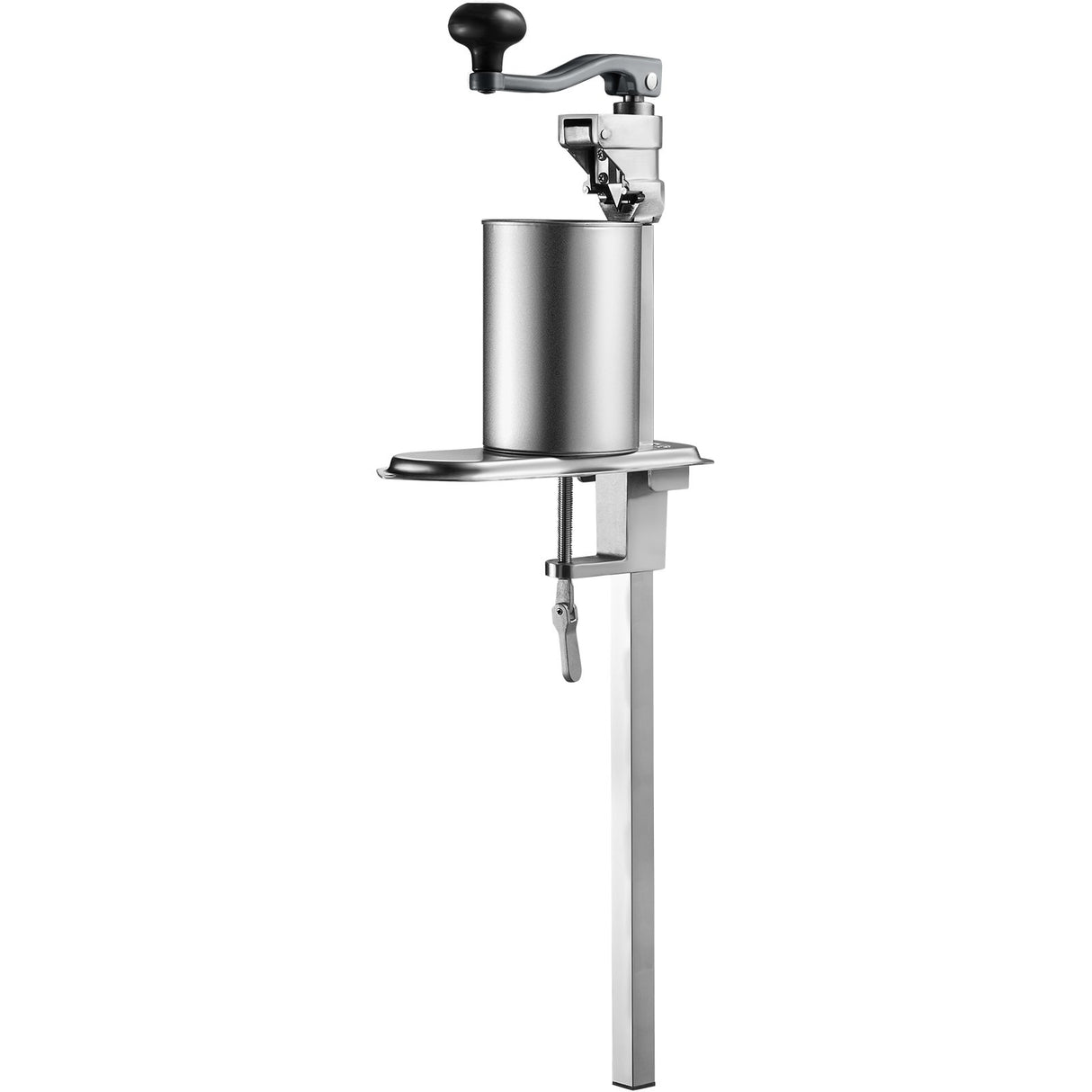 VEVOR Manual Can Opener, Commercial Table Clamp Opener for Large Cans, Heavy Duty Can Opener with Base, Adjustable Height Industrial Jar Opener For