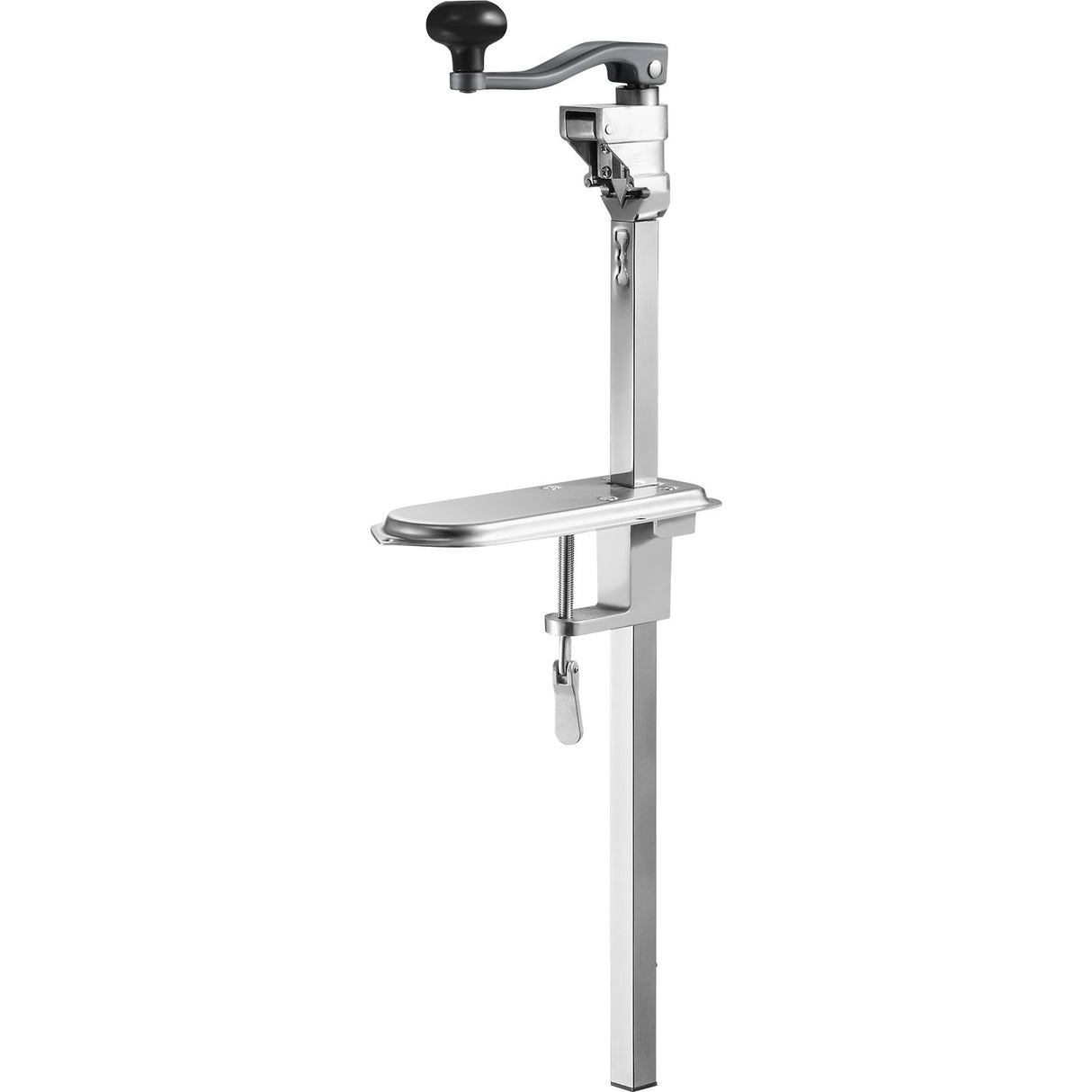 VEVOR Manual Can Opener, Commercial Table Clamp Opener for Large Cans, Heavy Duty Can Opener with Base, Adjustable Height Industrial Jar Opener For