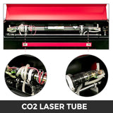 Vevor 80W CO2 Laser  Engraver Engraving Cutting Machine With Color Screen 700*500mm - Front View