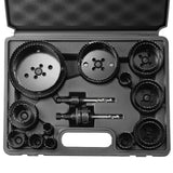 VEVOR Hole Saw Kit, 18 PCS Saw Blades, 6 Drill Bits, 1 Hex Wrench, Bi Metal M42 Hole Saw Set with Carrying Case, General Purpose Size from 3/4" to 4-1