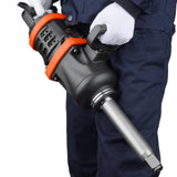 VEVOR 1 Inch Air Impact Wrench, Up to 5175 ft-lbs Beast Reverse Torque Output Pneumatic Impact Gun w/ 8 Inch Extended Anvil for Repairs_nd_aintenance - Extra Image