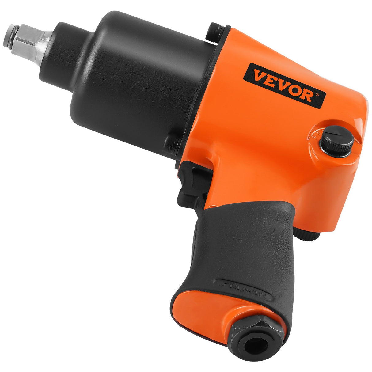 VEVOR Air Impact Wrench, 1/2" Drive Air Impact Gun Up to 880ft-lbs Nut-busting Torque, 7500RPM Lightweight Pneumatic Tool for Auto_epairs_nd_aintenance