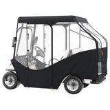 VEVOR Golf Cart Enclosure, 420D Polyester Driving Enclosure with 4-Sided Transparent Windows, 4 Passenger Club Car Covers Universal Fits for Most - Extra Image