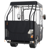 VEVOR Golf Cart Enclosure, 420D Polyester Driving Enclosure with 4-Sided Transparent Windows, 4 Passenger Club Car Covers Universal Fits for Most