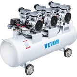 VEVOR Oil Free Air Compressor Air Compressor Tank 100L 3HP Ultra Silent Inflator - Extra Image