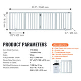 VEVOR Free Standing Dog Gate, 24