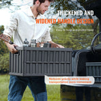 Collapsible Storage Bins with Lids, 65L 3 Packs, Folding Plastic Stackable Utility Crates with Handles, Large, image 5
