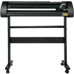 28 Inch Vinyl Cutter Machine With Floor Stand Vinly Sign Cutting Plotter Starter Bundle Kit Software Adjustable Force & Speed
