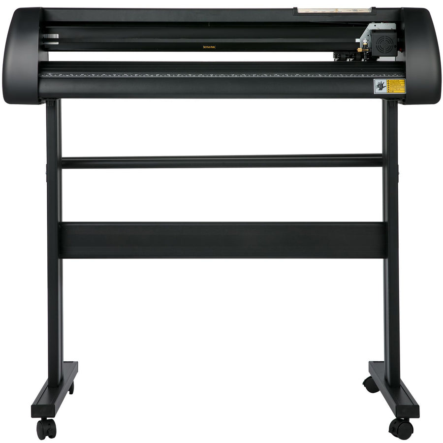 28 Inch Vinyl Cutter Machine With Floor Stand Vinly Sign Cutting Plotter Starter Bundle Kit Software Adjustable Force & Speed