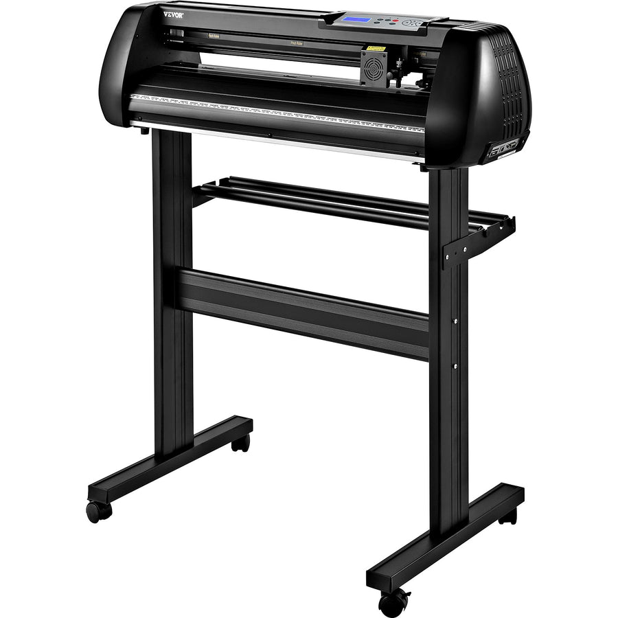 Vinyl Cutter Machine, 28in Offline Bluetooth Cutting Plotter Machine, 400in/10m Steel Roller Shaft Adjustable Speed Force, SignMaster Software Tool DIY Craft Kit for Sign Making Windows & Mobile