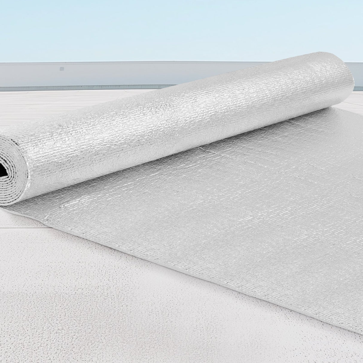 VEVOR Double Reflective Insulation Roll Foam Core Radiant Barrier 120 x 48 Inch / 3 x 1.2M