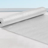 VEVOR Double Reflective Insulation Roll Foam Core Radiant Barrier 120 x 48 Inch / 3 x 1.2M - Low Angle